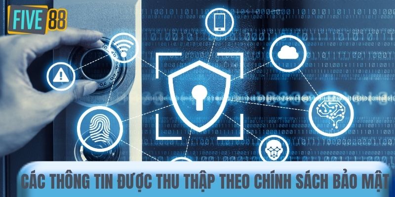 Các thông tin được thu thập theo chính sách bảo mật