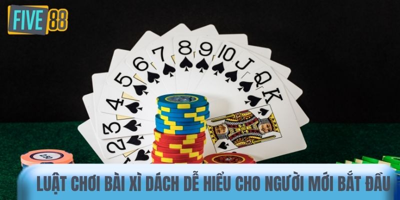 Luật chơi bài xì dách dễ hiểu cho người mới bắt đầu